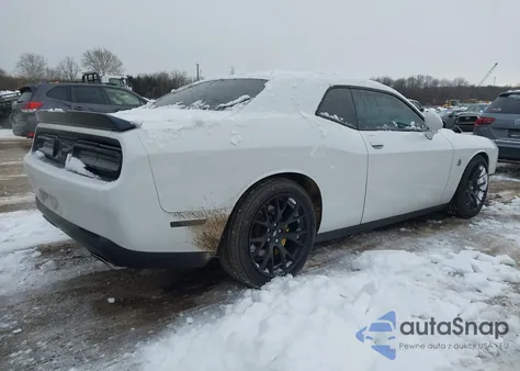 2017 Dodge Challenger R/T Scat Pack z USA, uszkodzony, nr VIN 2C3CDZFJ6HH593963